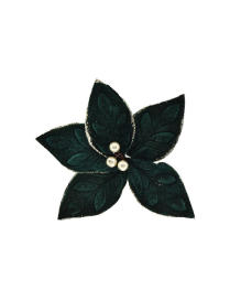 SMALL DARK GREEN FLOWER