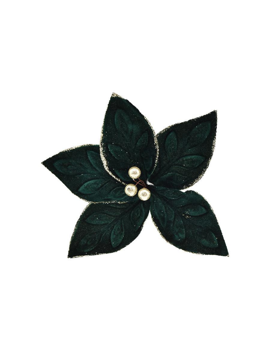 SMALL DARK GREEN FLOWER