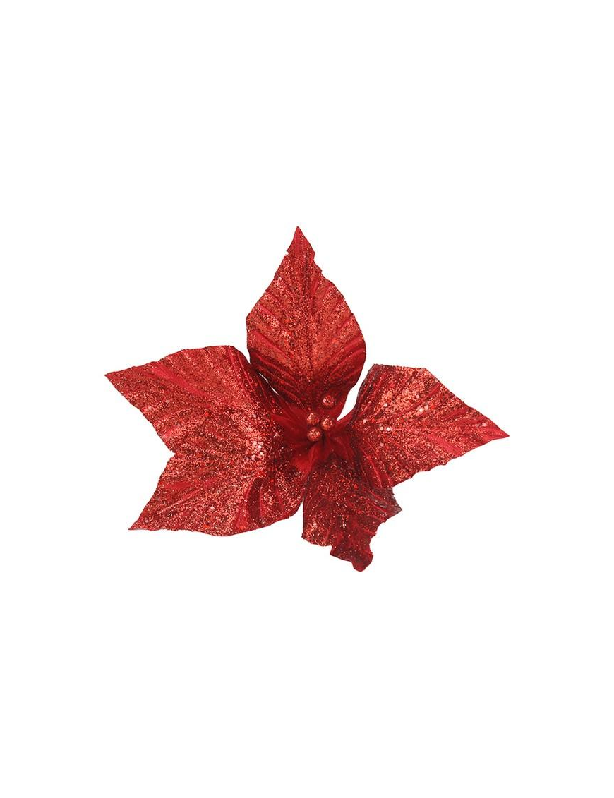 FIORE GAMBO CORTO ROSSO