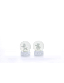 GLASS AMPOLLA WITH ANGEL 6.5cm