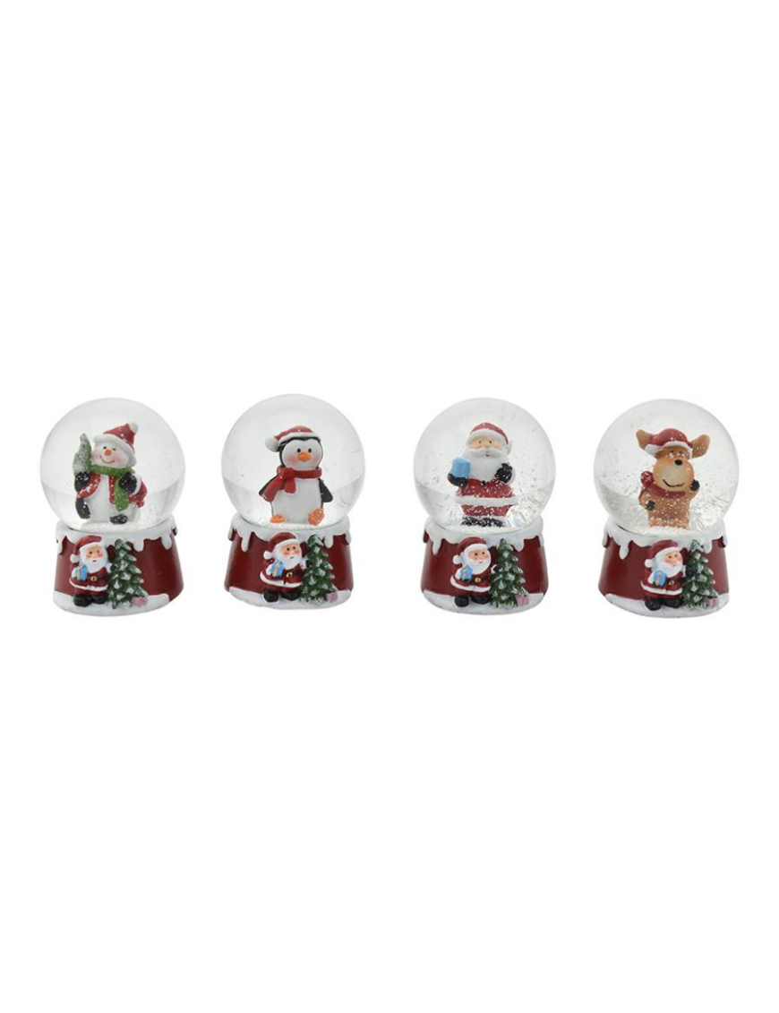 AMPOLLA VETRO SOGGETTI ASSORTITI   4,5cm