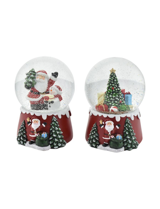 AMPOLLA VETRO SOGGETTI ASSORTITI  10cm