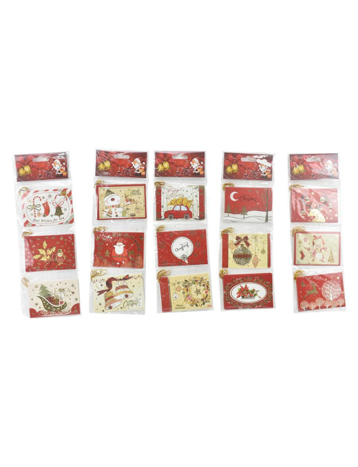 9-piece ASSORTED POSTCARDS 6.5x9.2cm