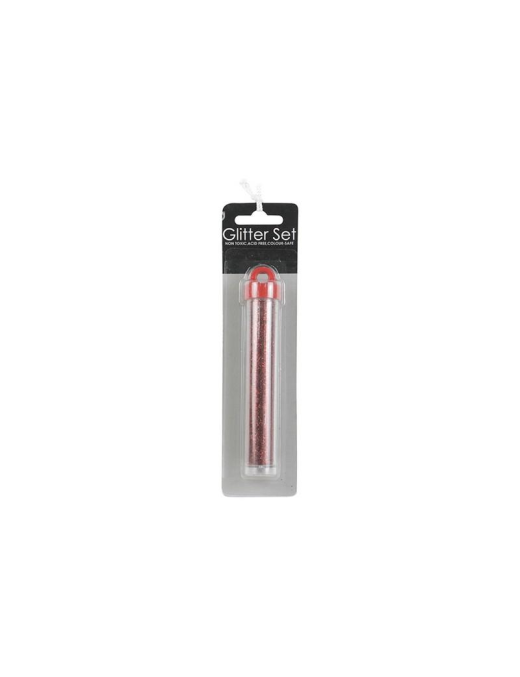 GLITTER 18gr RED