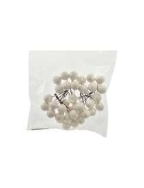 BACCHE 36pezzi BIANCO