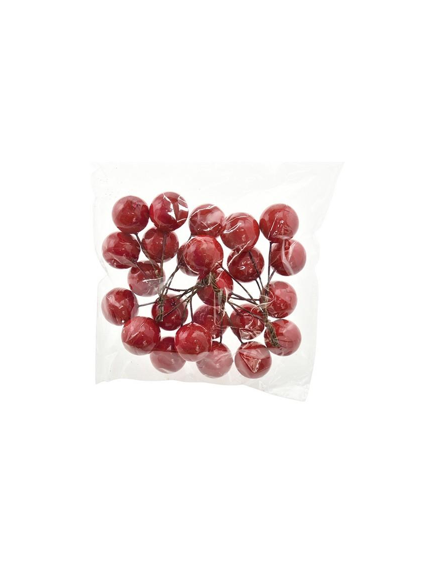 RED BERRIES 24 pieces