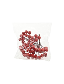 RED BERRIES 55 pieces