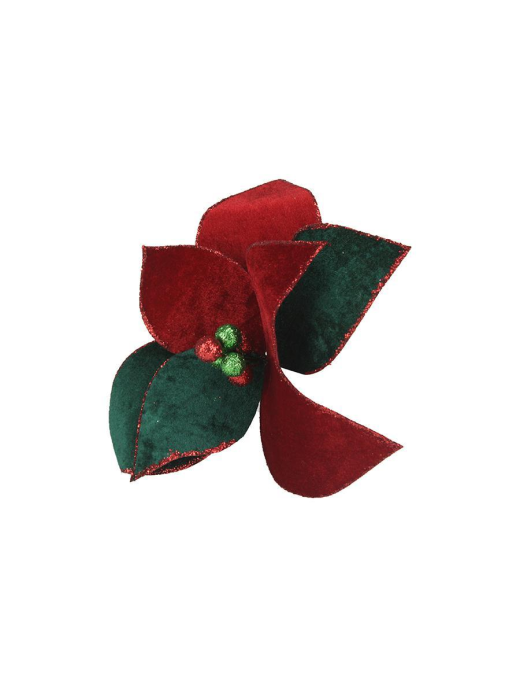 FIORE GAMBO CORTO VERDE/ROSSO
