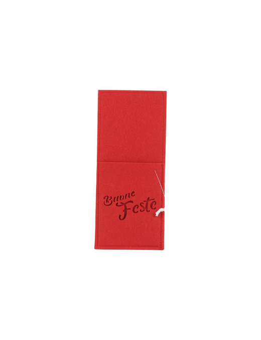 PORTAPOSATE CON SCRITTA BUONE FESTE 23x10cm