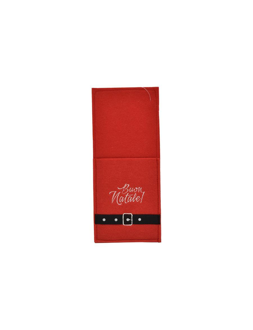 PORTAPOSATE CON SCRITTA BUON NATALE 23x10cm