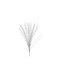 PICK CON BACCHE ARGENTO 85cm