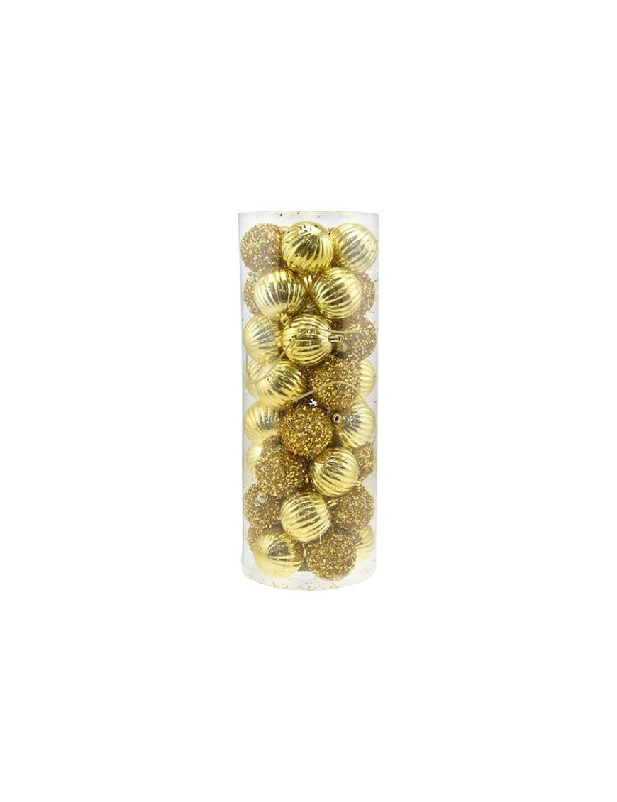 SFERE ORO  6cm 40pezzi