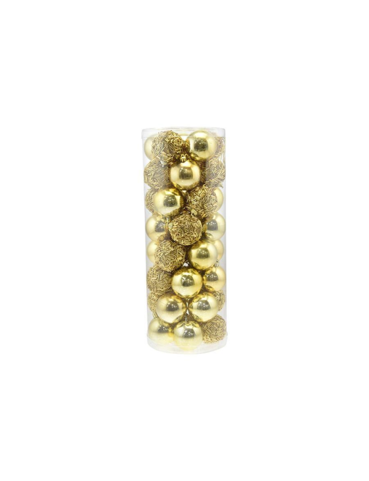 SFERE ORO  6cm 40pezzi