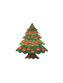 ADVENT CALENDAR 70x105cm