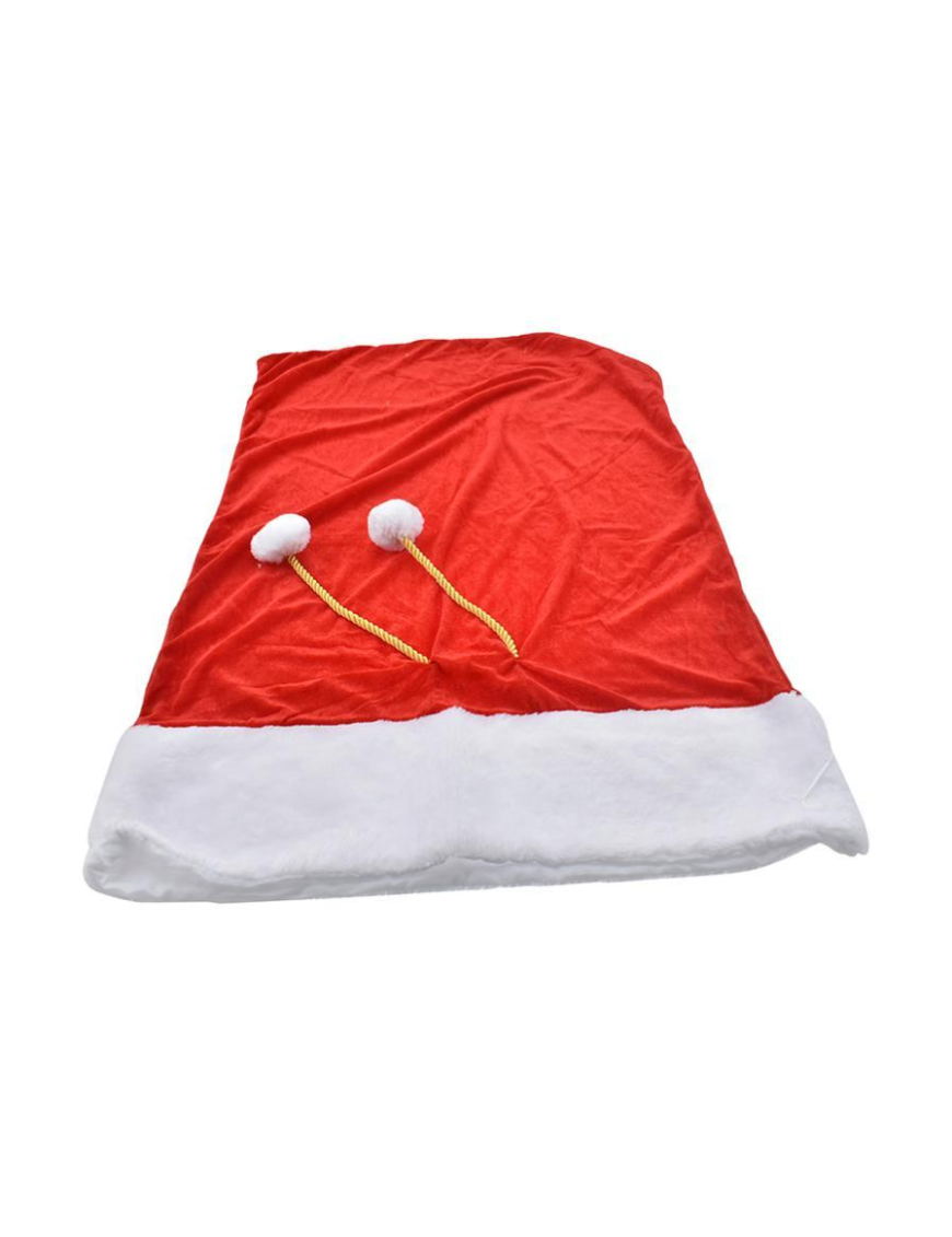 SACCO NATALIZIO VELLUTO ROSSO