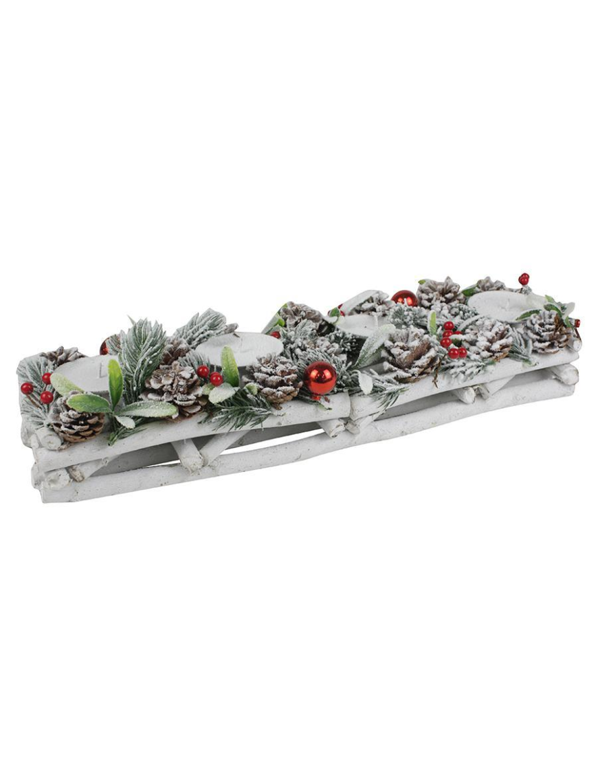 4-Place Candle Holder 53x14cm