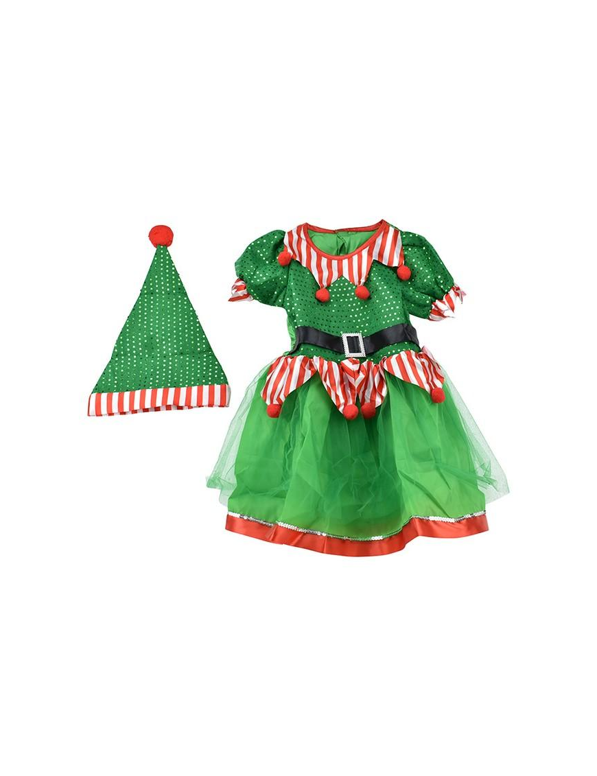 VESTITO ELFO DONNA 50x36x50cm