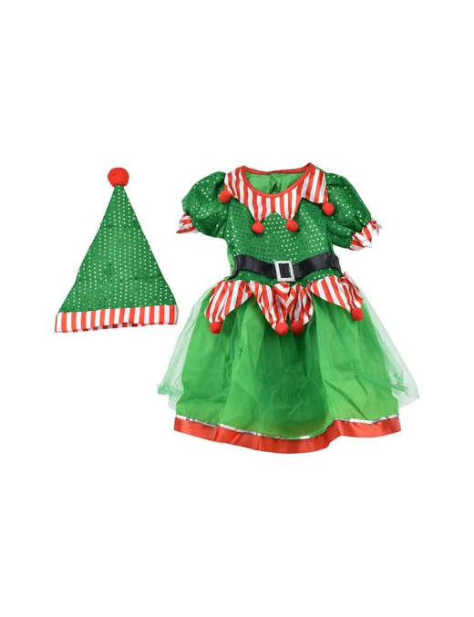 VESTITO ELFO DONNA 50x36x50cm