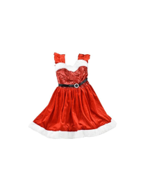 WOMEN'S SANTA CLAUS DRESS 52x33x30cm
