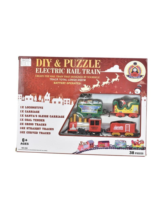 CHRISTMAS TRAIN 10 SHAPES