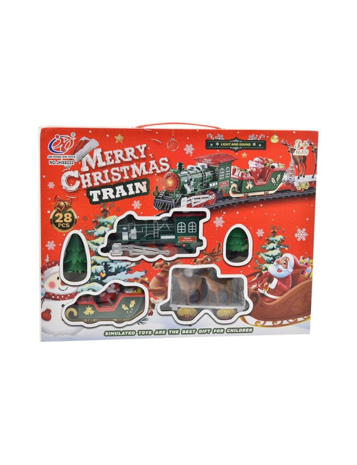 36-piece train with lights and music