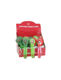 SOAP BUBBLES WITH CHRISTMAS DECORATION
