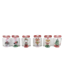 10cm Solar Christmas Character
