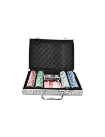 GIOCO POKER 200pezzi IN VALIGETTA