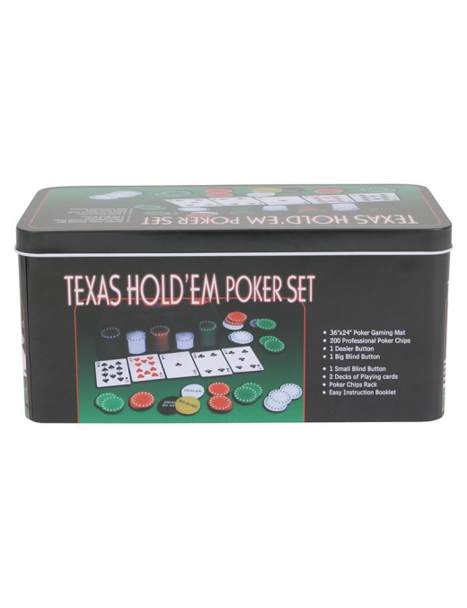 GIOCO POKER 200pezzi IN SCATOLA