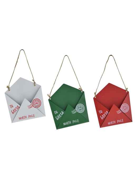 LETTER HANGER 10x12cm assorted colors