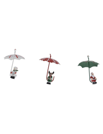 UMBRELLA HANGER 7.5x11cm assorted colors