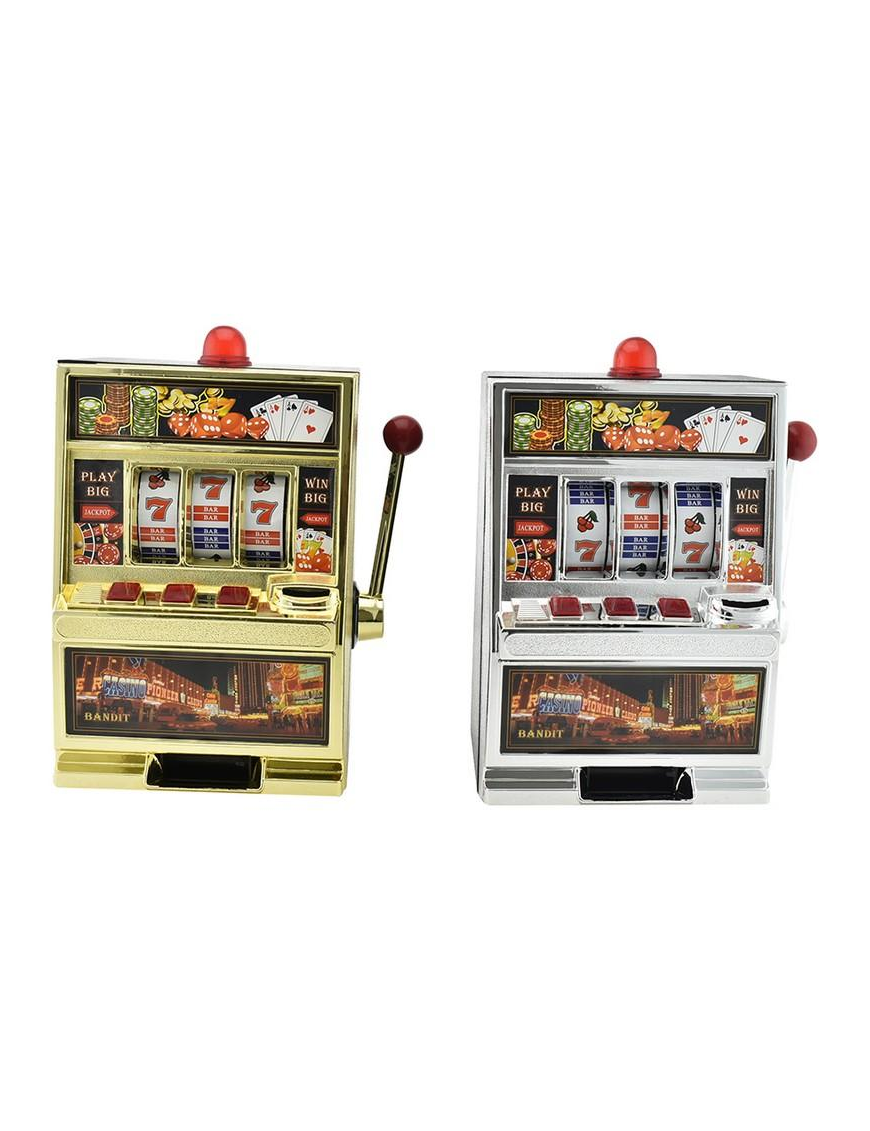GIOCO SLOT MACHINE 24x16x30cm A BATTERIA