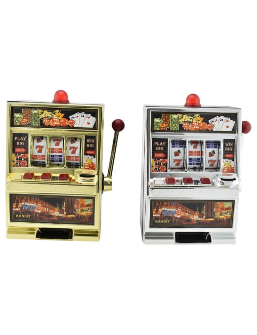 GIOCO SLOT MACHINE 24x16x30cm A BATTERIA