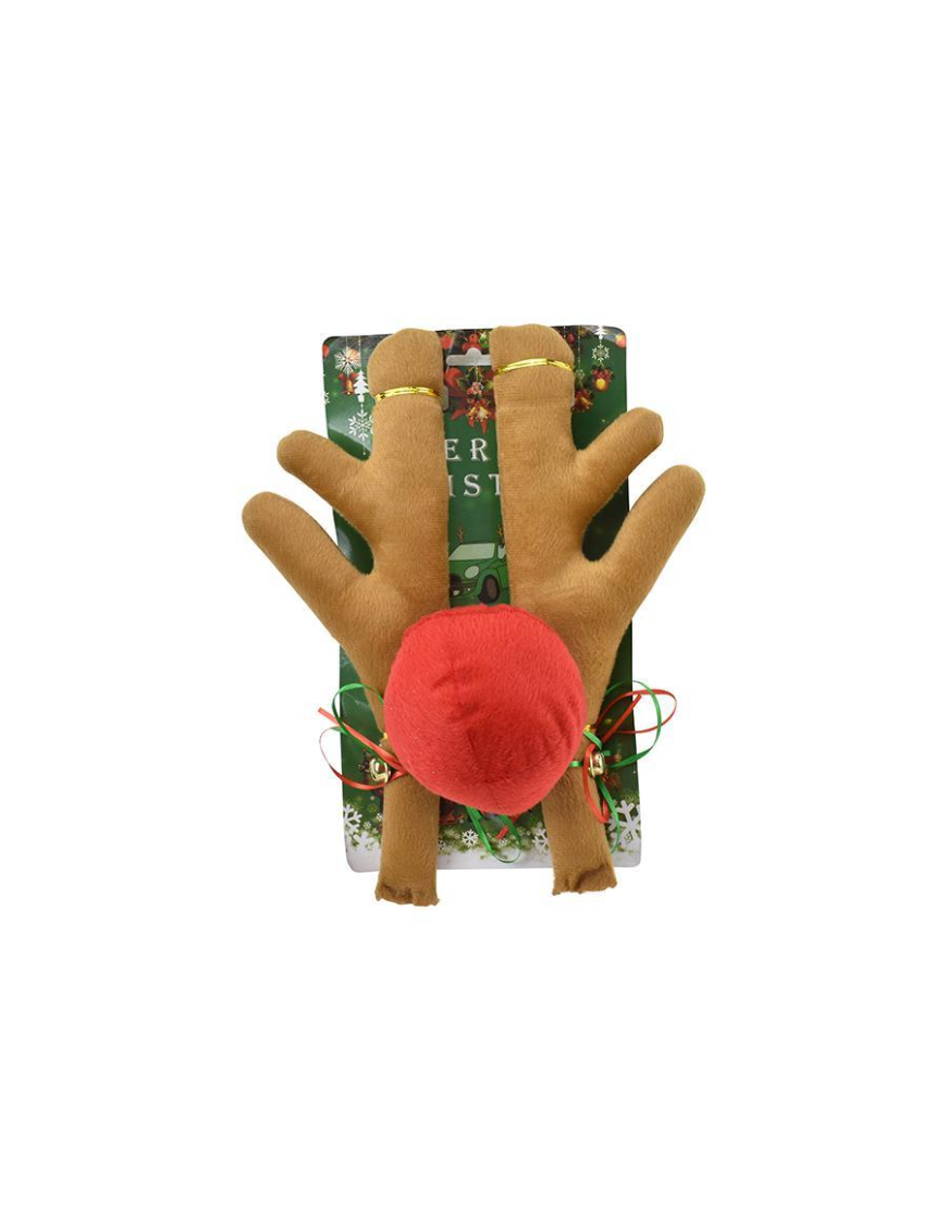 DECORAZIONE PER AUTO PALCHI RENNA 40cm
