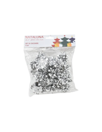 COCCARDE  4cm 25pezzi ARGENTO