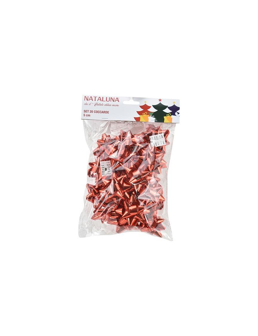 5cm 20pcs RED COCKADE