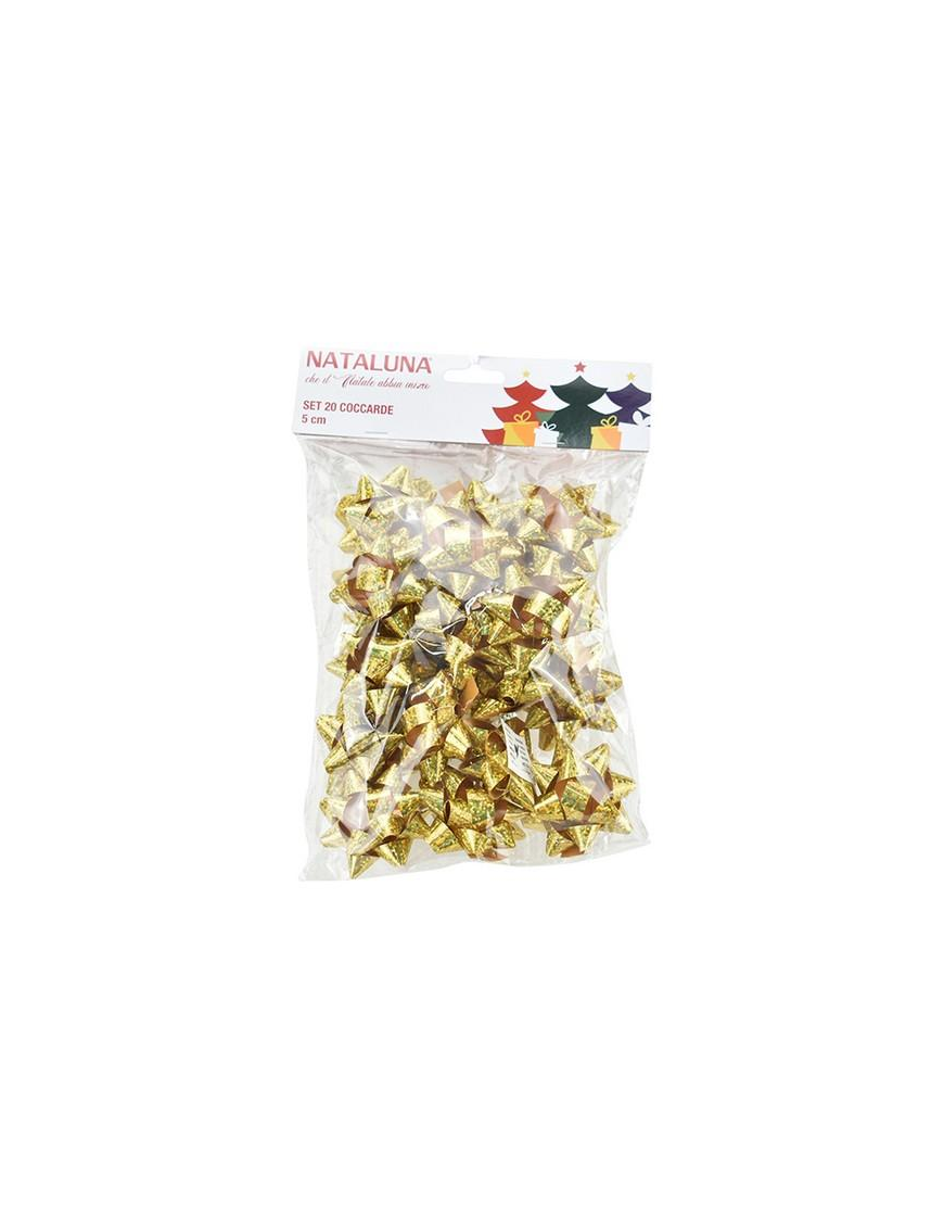 COCCARDE 5cm 20pezzi ORO
