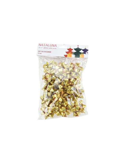 5cm Rosettes 20 pieces GOLD