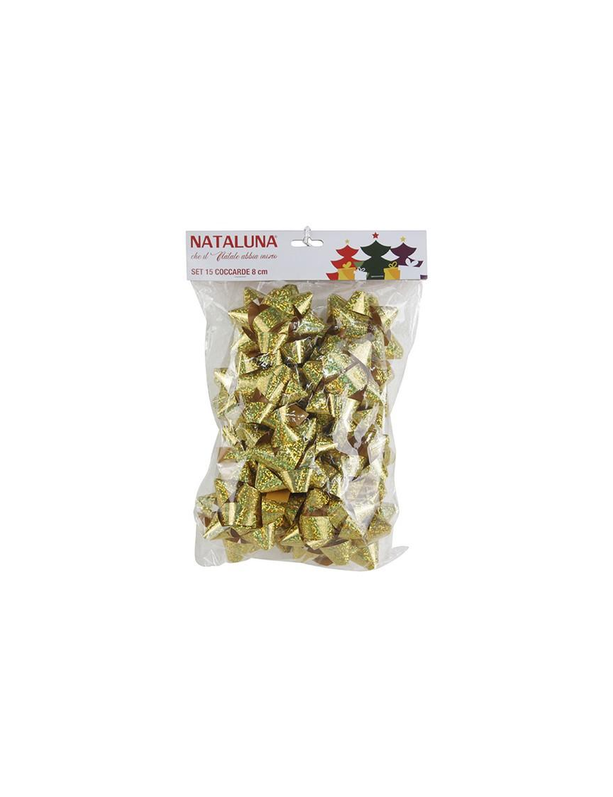 COCCARDE  8cm 15pezzi ORO