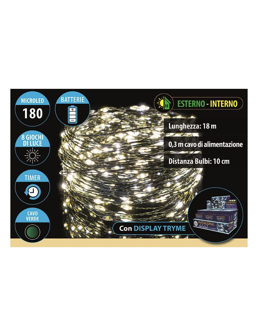 MICROLED A BATTERIA 18mt