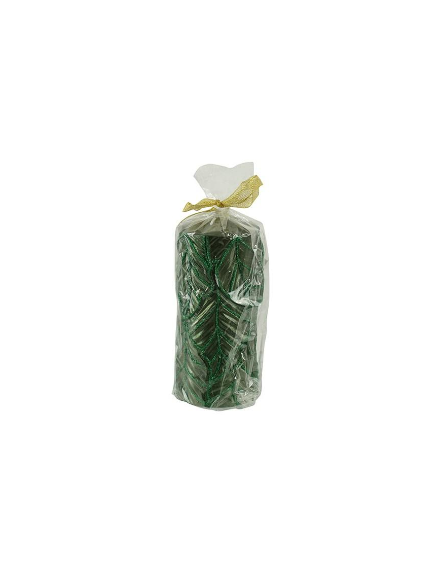 CANDELA M.104 PILLAR C/FOGLIE 11,5cm VER
