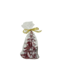 M.134 CANDELA ALBERO NAT. ROSSO 12,5cm