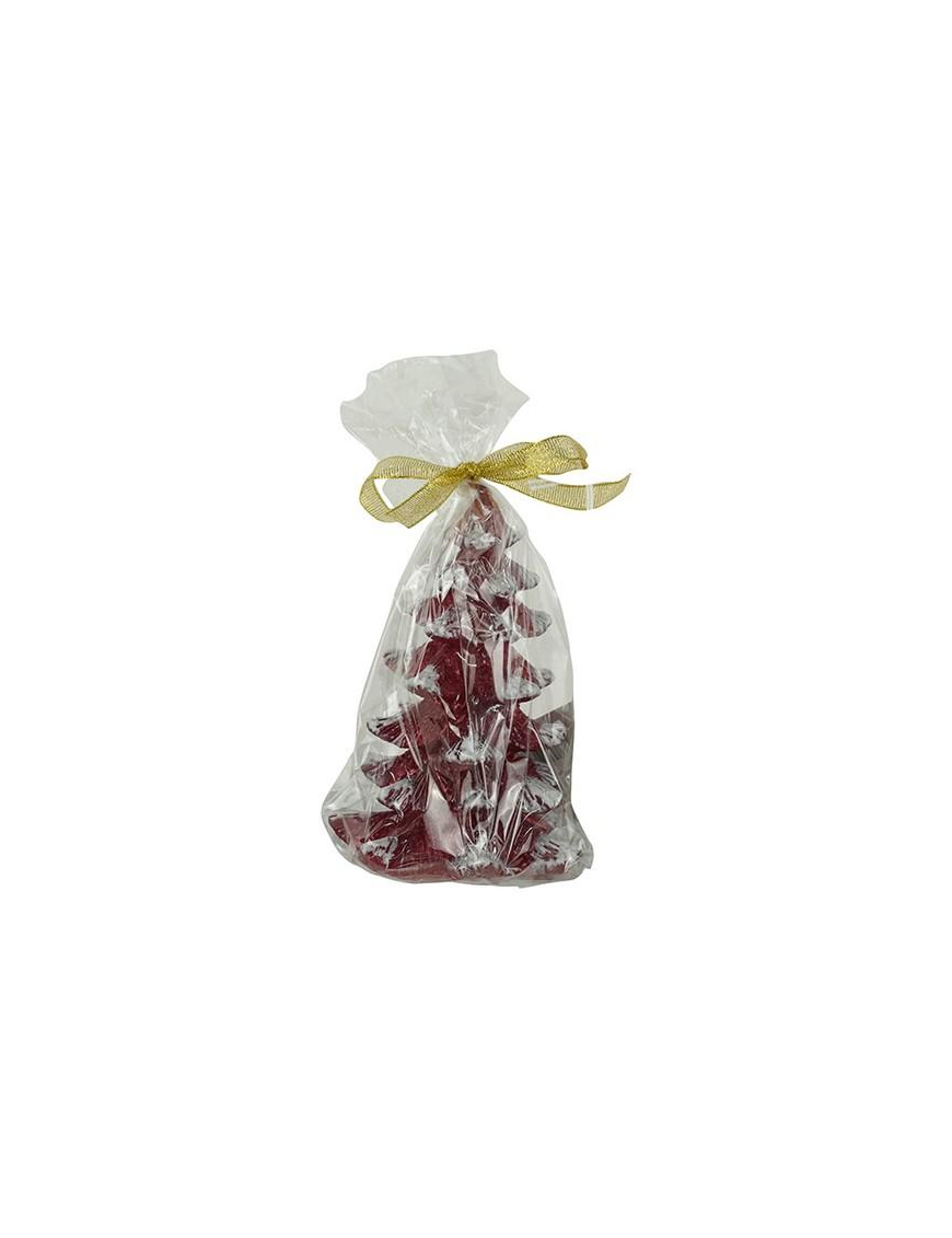M.134 CANDELA ALBERO NAT. ROSSO 12,5cm