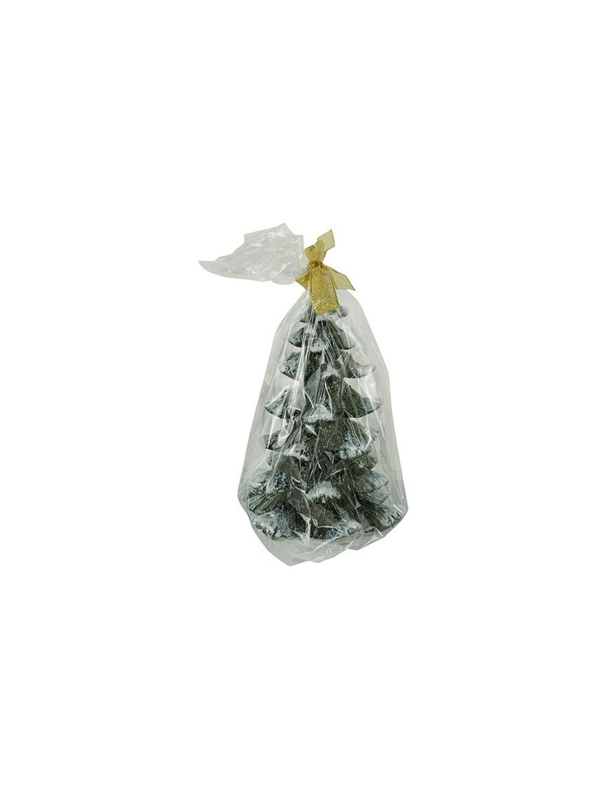 M.134 CANDELA ALBERO NAT. VERDE 12,5cm