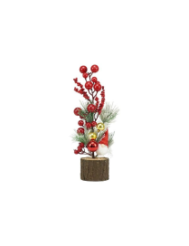 ALBERO BASE TRONCO  ROSSO-ORO