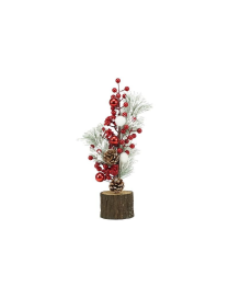ALBERO BASE TRONCO  ROSSO-BIANCO
