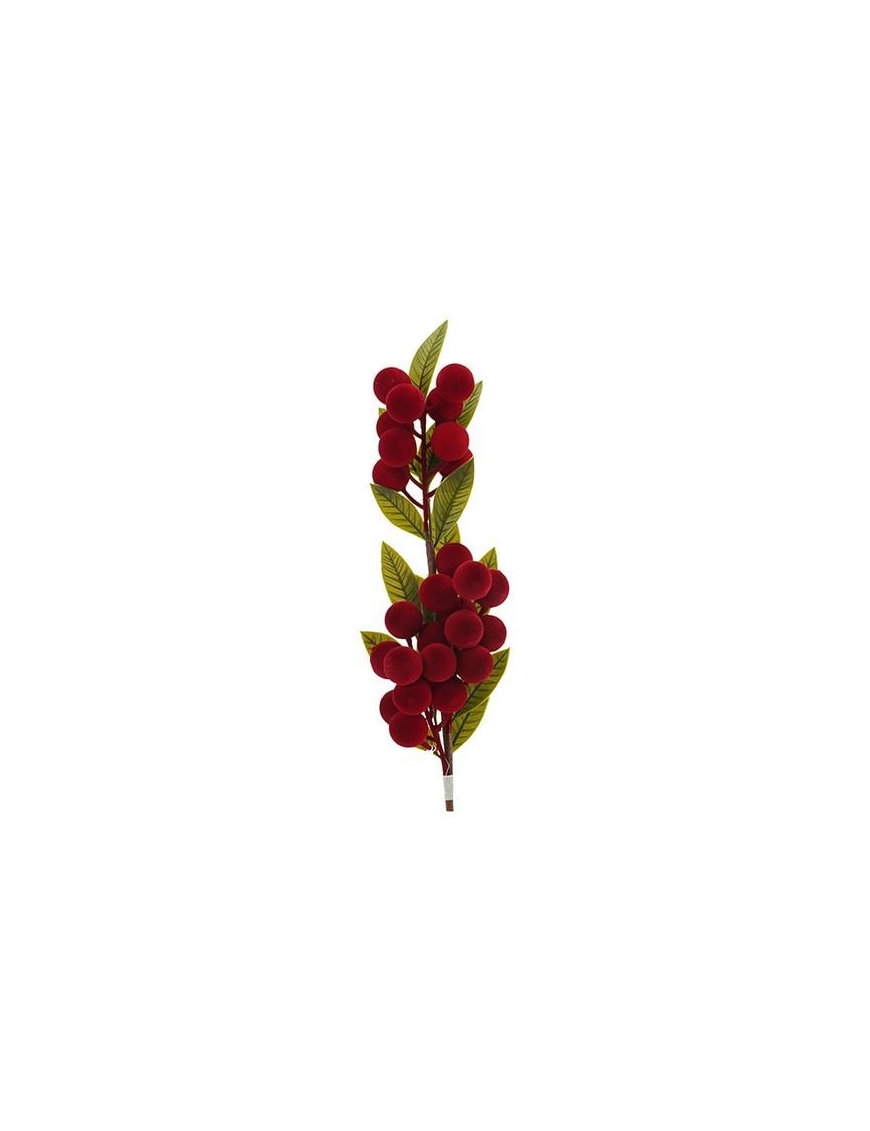 PICK BACCHE VELLUTO BORDEAUX
