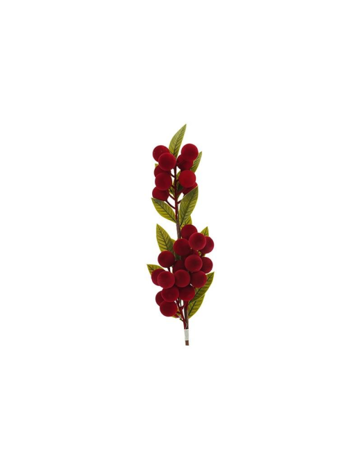 PICK BACCHE VELLUTO BORDEAUX