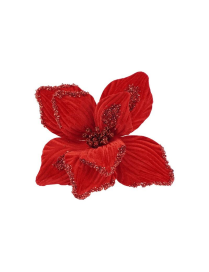 M.W9-26961 FIORE GAMBO CORTO 8P ROSSO