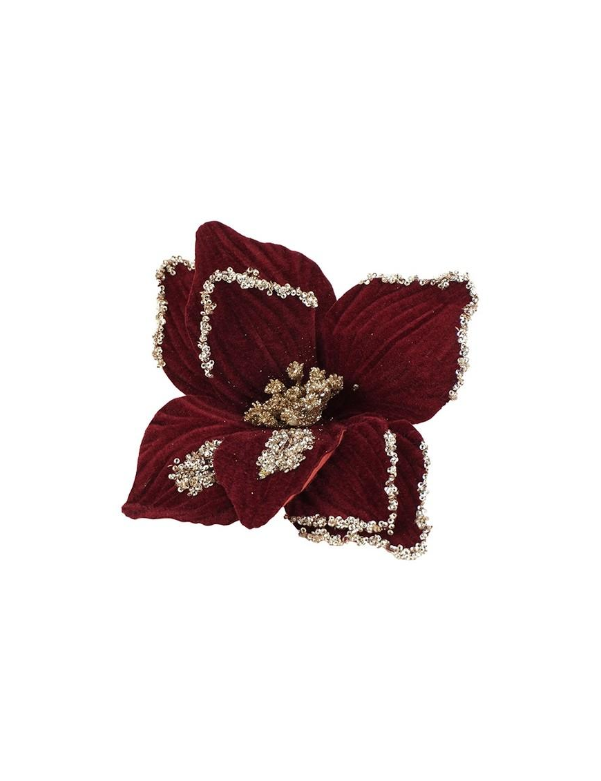 M.W9-26961 FIORE GAMBO CORTO 8P BORDEAUX